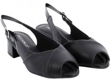 Piccadilly | Γυναικεία Πέδιλα | 104044 | Μαύρο - Piccadilly - 